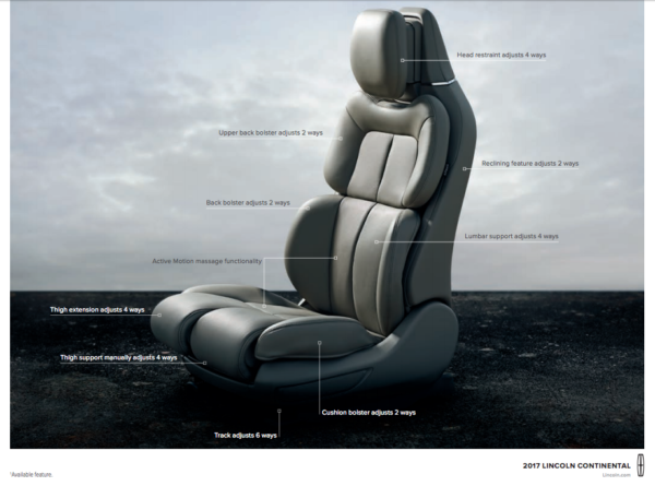 Lincoln-Seats-Comfort